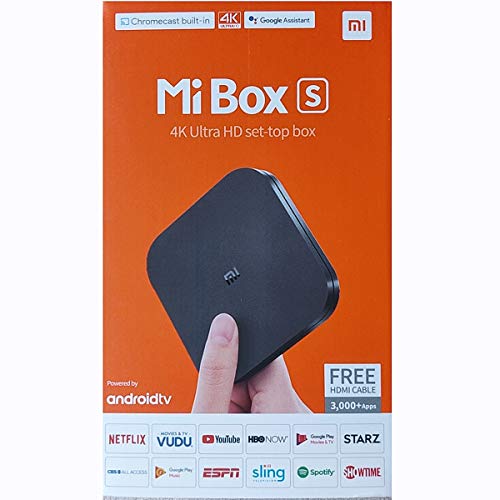 Mi Box S TV with Google Assistant Streaming Medi – Gadgets