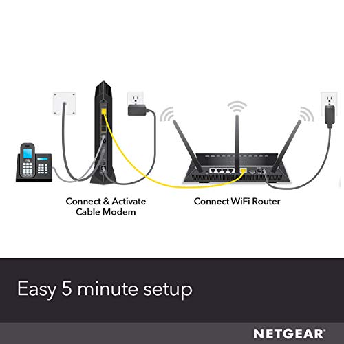 NETGEAR Cable Modem CM1000 - Compatible with All Cable Providers